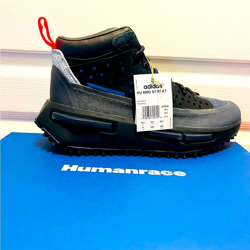 Brand New Adidas NMD S1 RYAT - Black shoes.